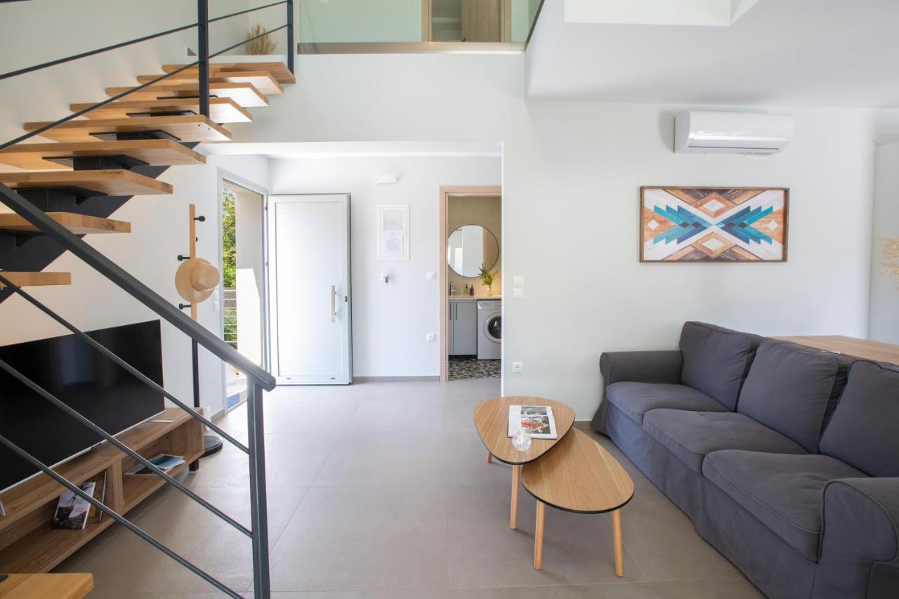 Grappolo Lefkada Villas - Vilana Ideal For Families And Small Groups Apolpaina المظهر الخارجي الصورة